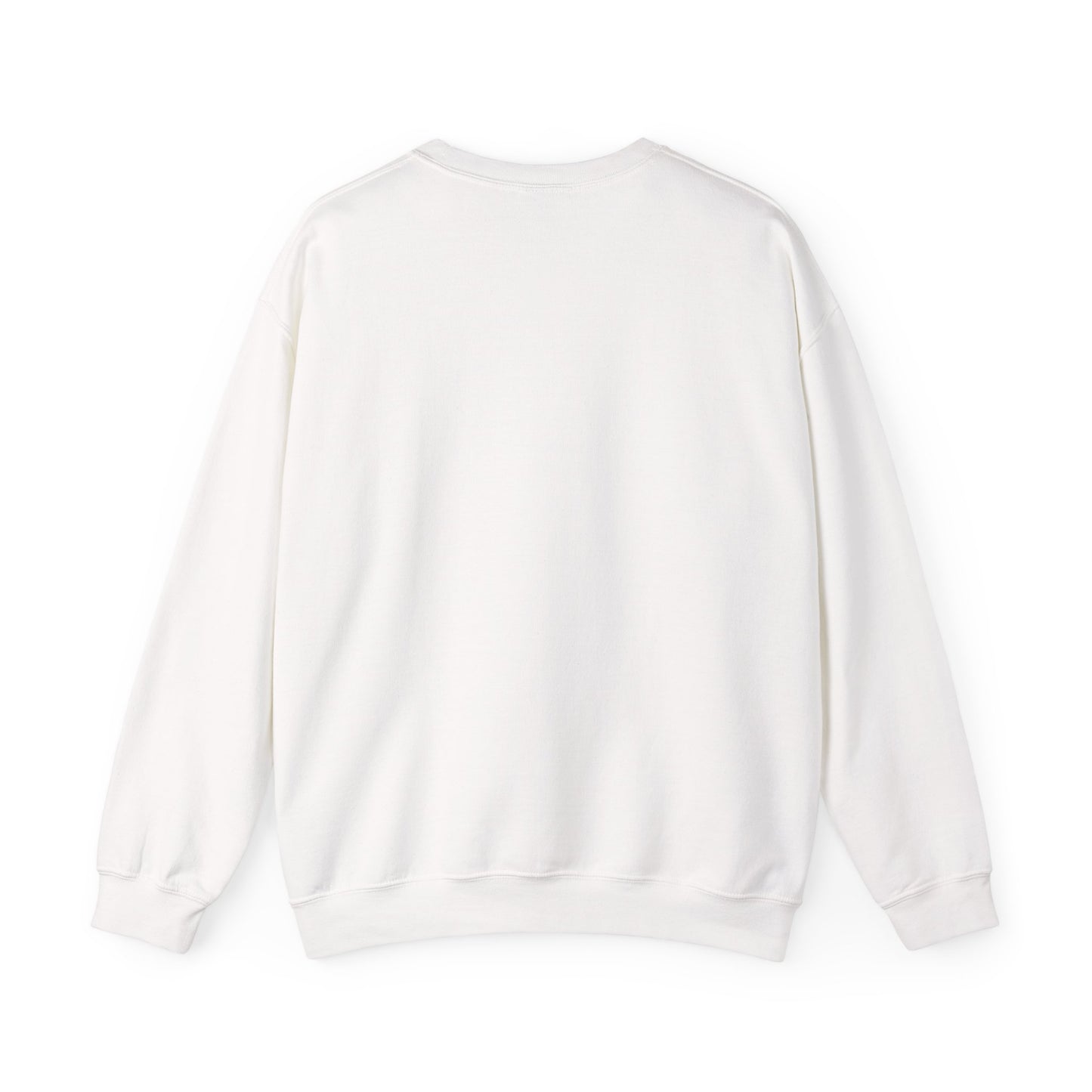 White sweatshirt on a white background