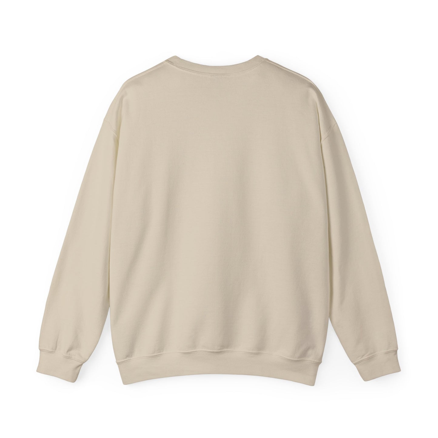 Beige sweatshirt on a white background