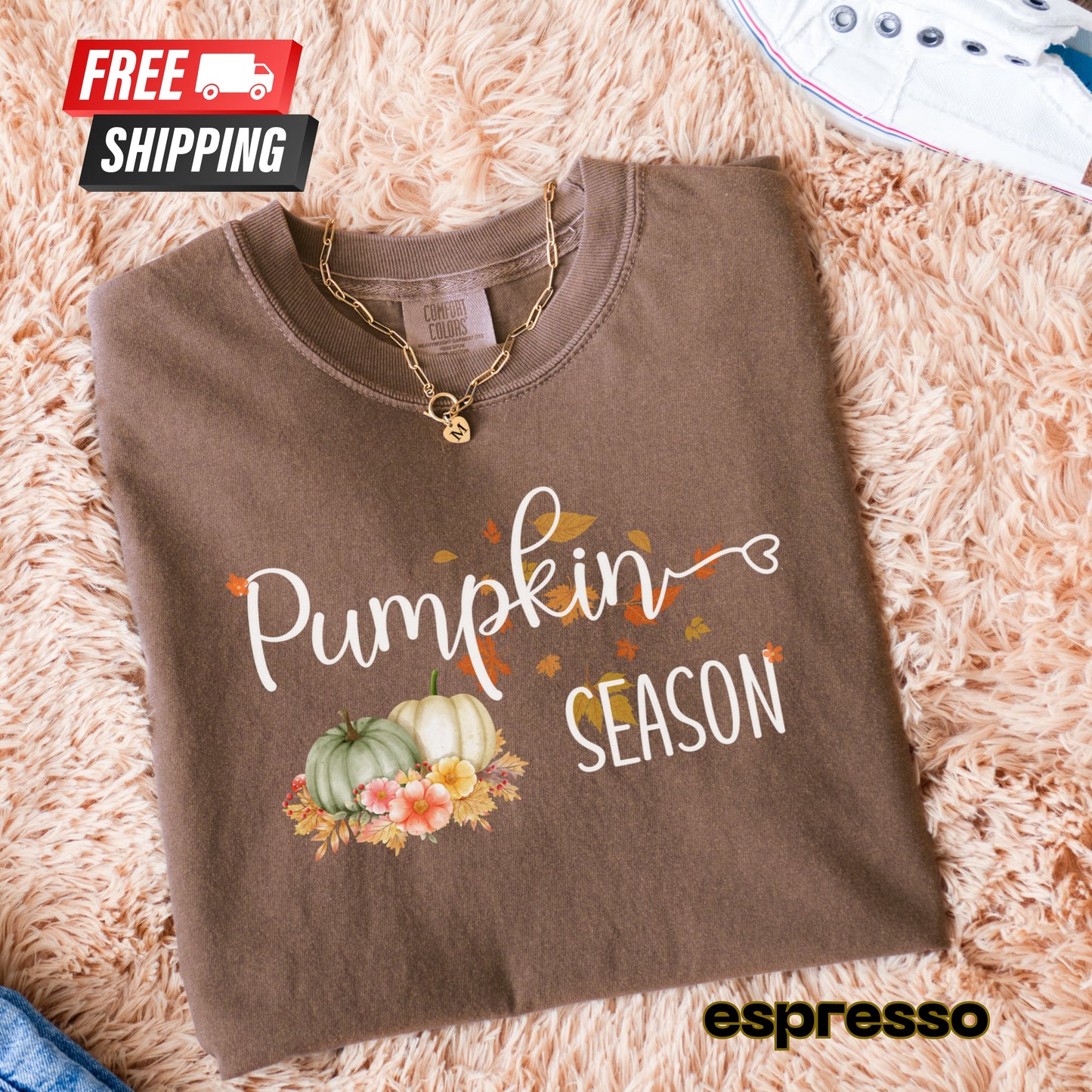 Pumpkin Season Shirt, Fall Tee, Comfort Colors
