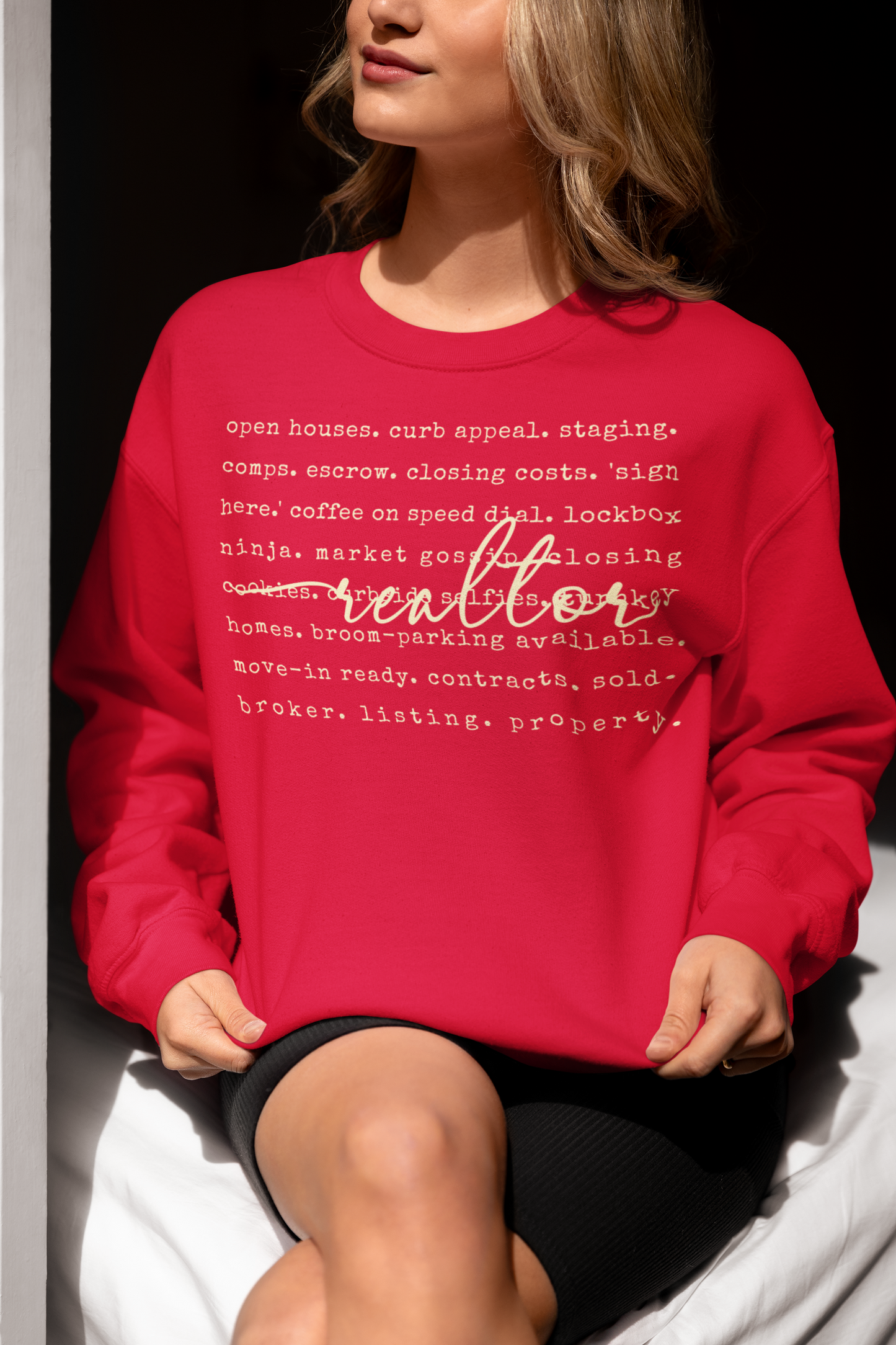 Realtor Definition Cozy Sweatshirt, Fall Thankful Shirt, Holiday Season Gift, Trendy Fall Tee, Thanksgiving Vibes