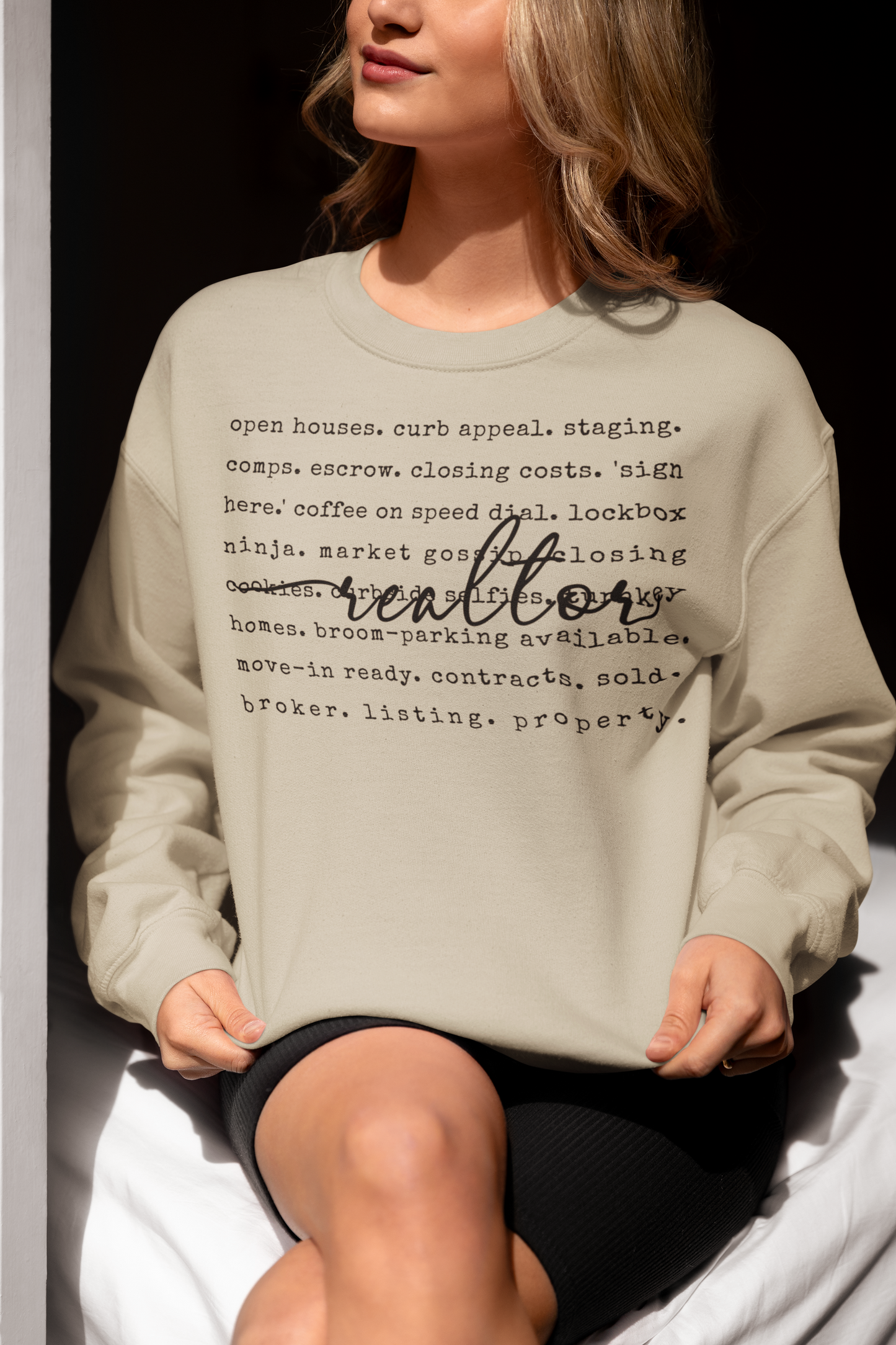 Realtor Definition Cozy Sweatshirt, Fall Thankful Shirt, Holiday Season Gift, Trendy Fall Tee, Thanksgiving Vibes
