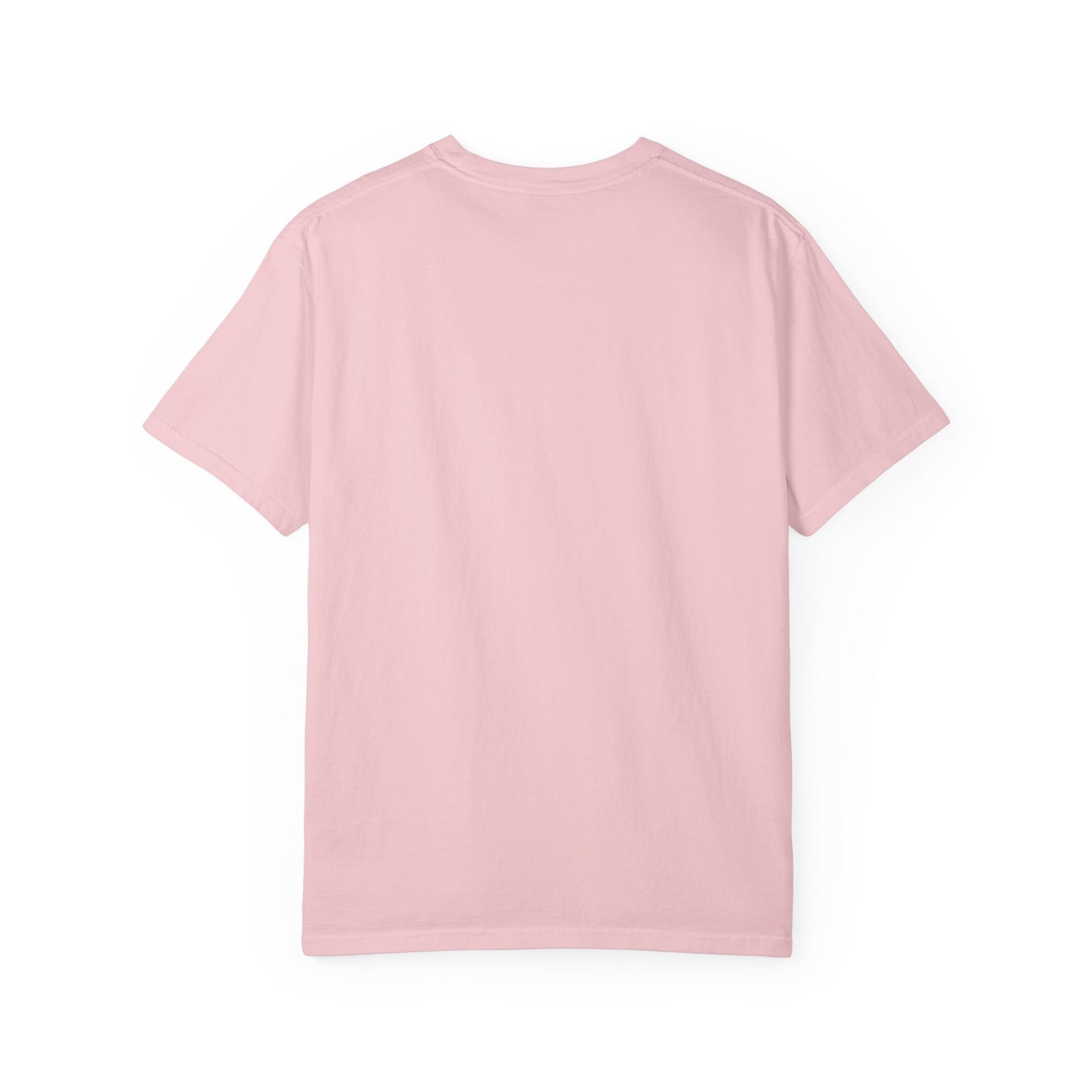 Pink t-shirt on a white background