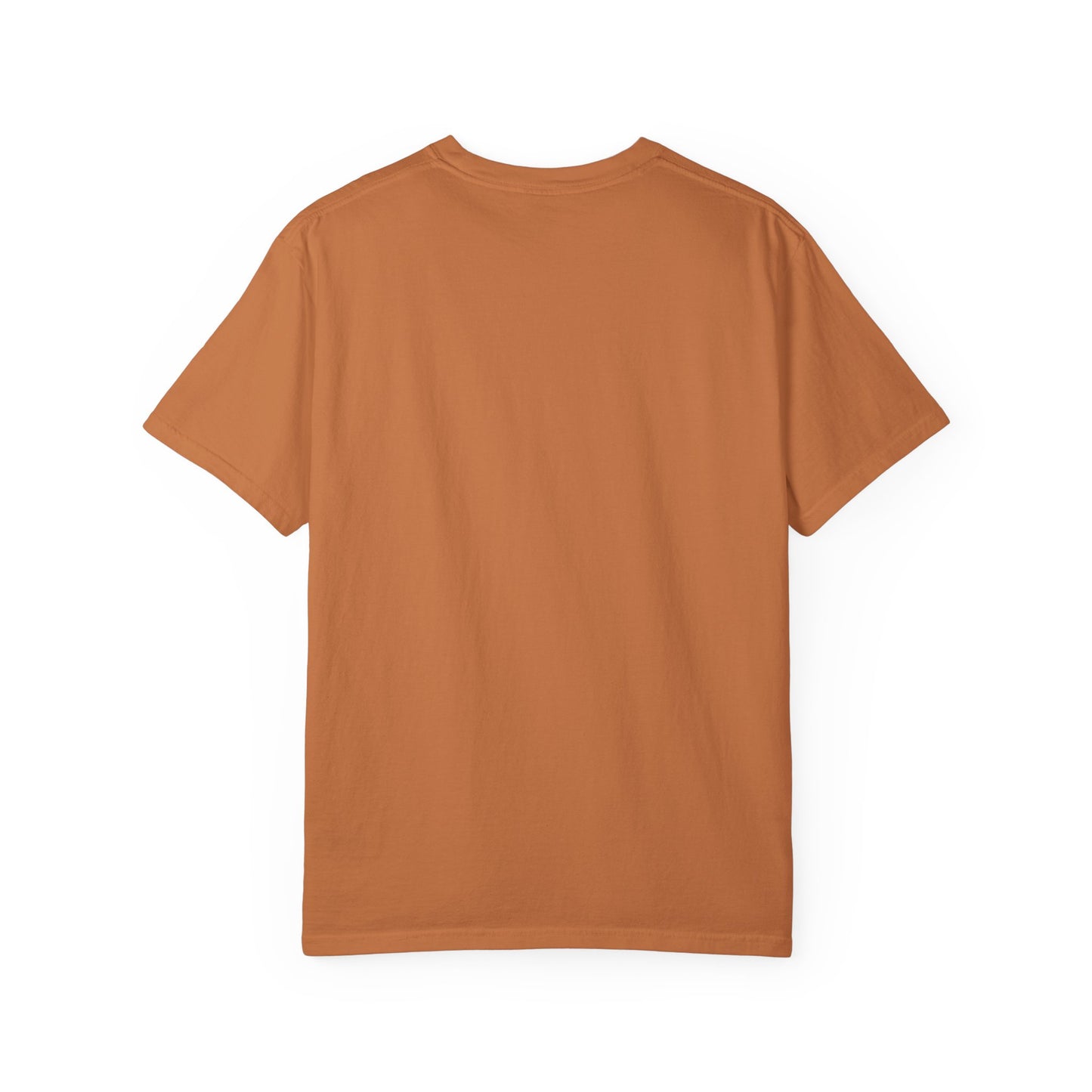 Brown t-shirt on a white background