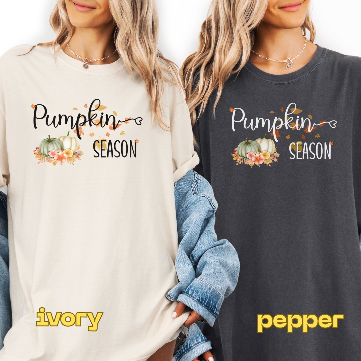 Pumpkin Season Shirt, Fall Tee, Comfort Colors