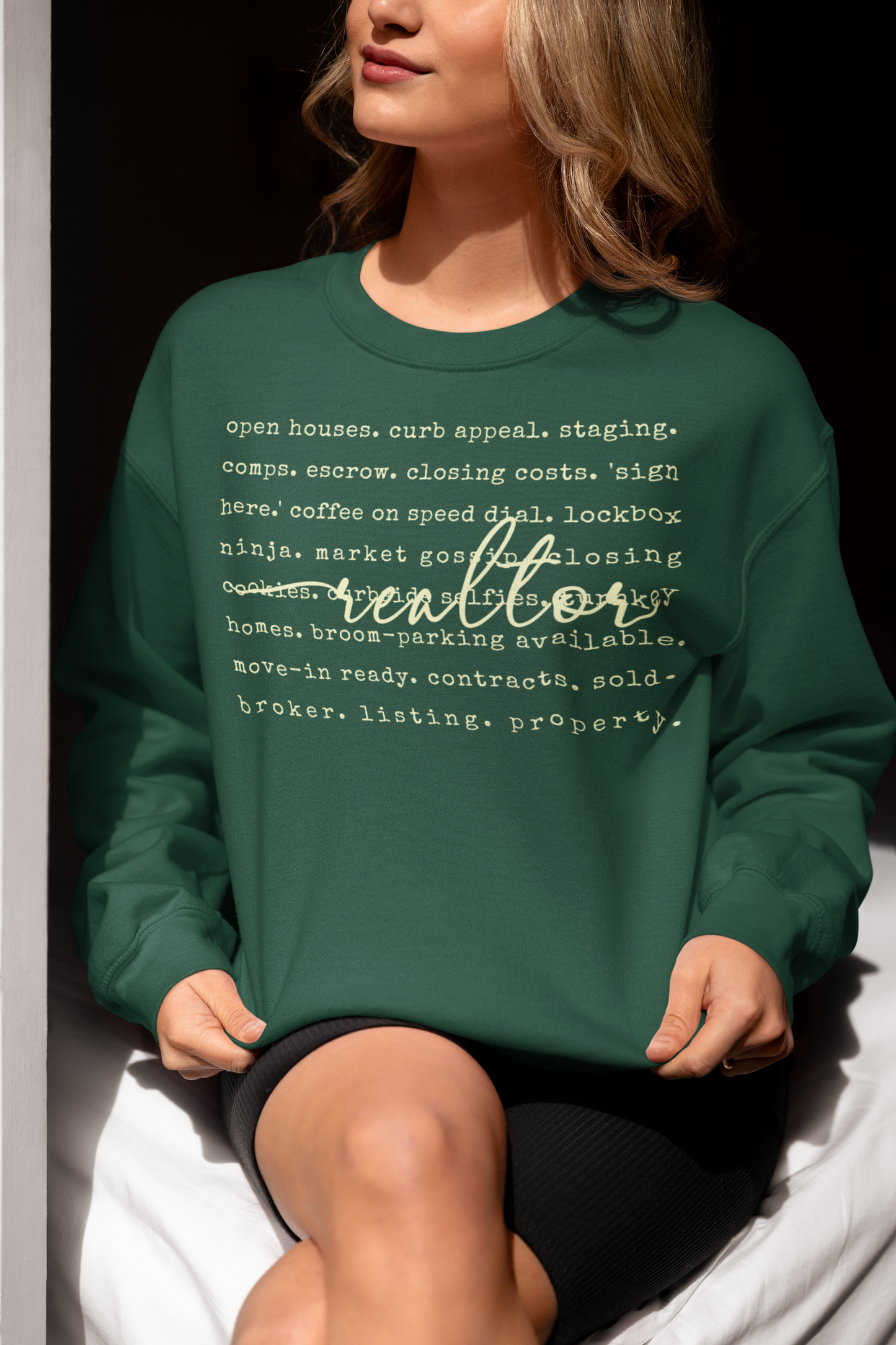 Realtor Definition Cozy Sweatshirt, Fall Thankful Shirt, Holiday Season Gift, Trendy Fall Tee, Thanksgiving Vibes